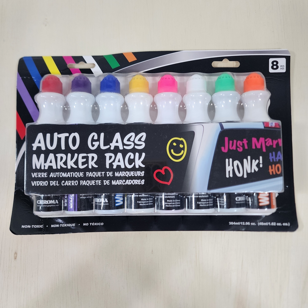 Chroma Auto Glass Marker Pack